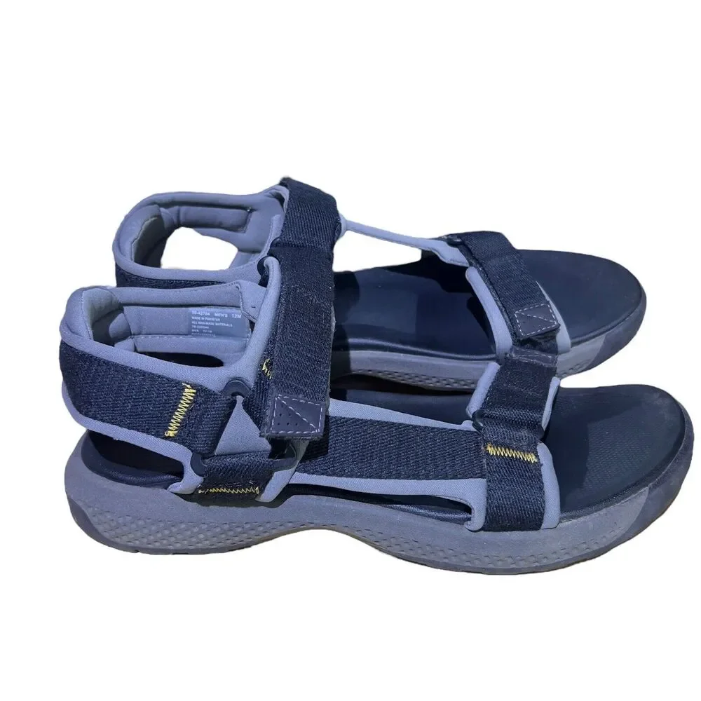 Dockers‎ Sandals Mens 12M Black Adjustable Sports Hiking Shoe